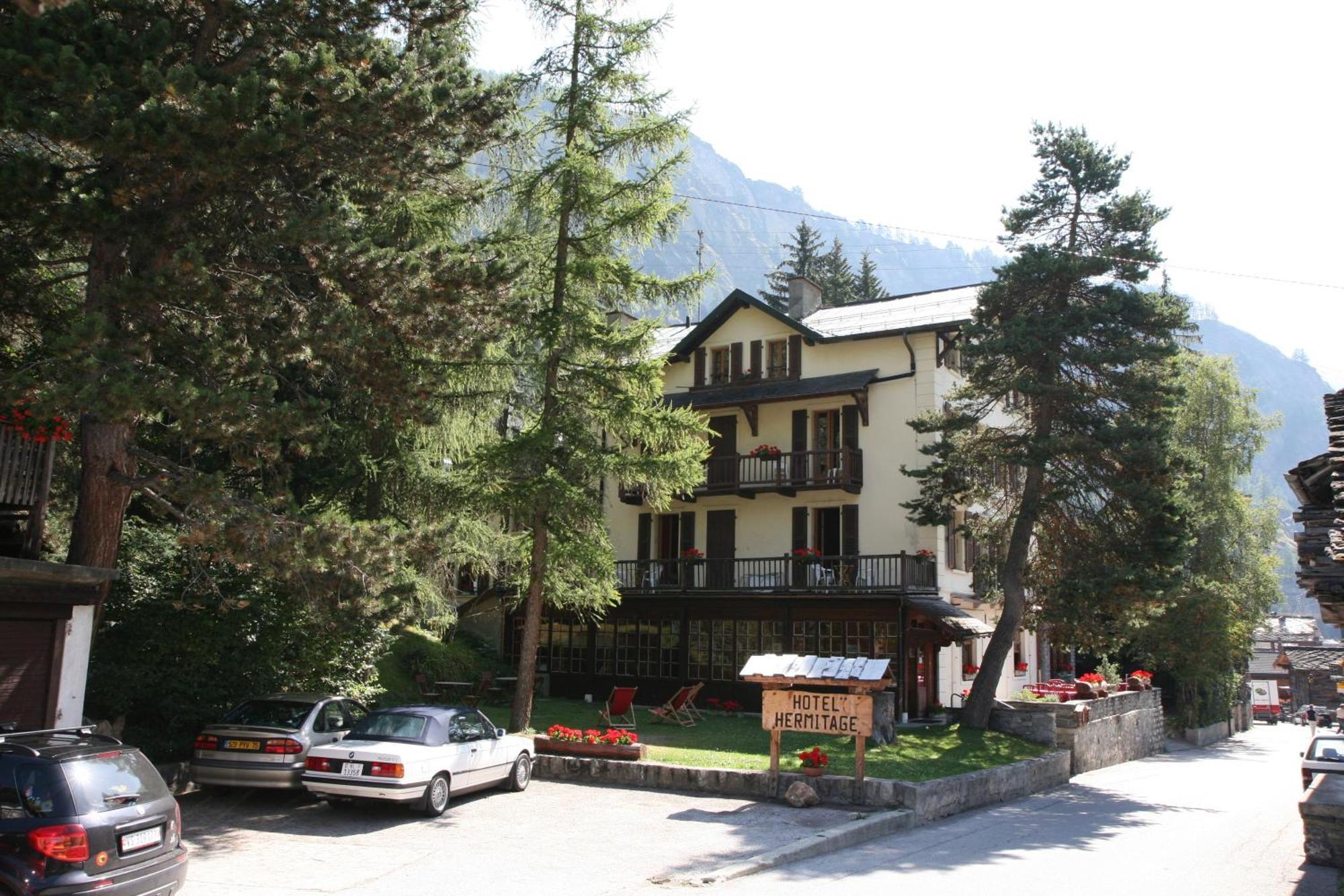 Hôtel Hermitage Evolène Buitenkant foto